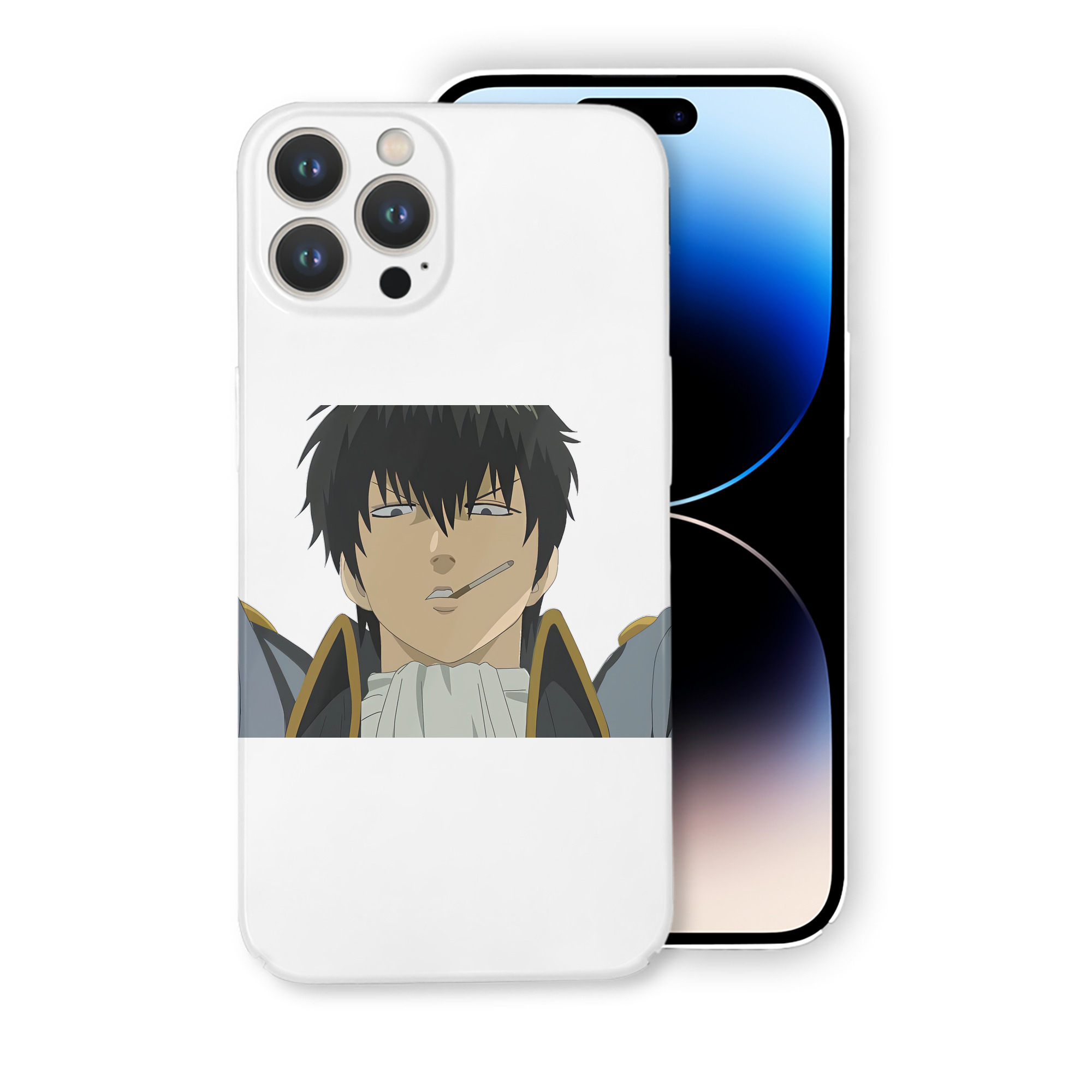 （画像用） ぎんたま 坂田銀時（さかたぎんとき） 神楽 志村新八（しむら しんぱち） GINTAMA Sakata Gintoki Kagura Shimura Shinpachi 【iPhone 14シリーズ対応】ハードケース